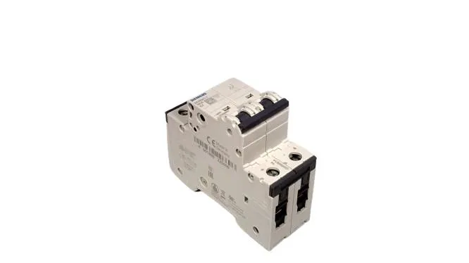 Siemens 5SY5201-7 — 2-Pole MCB (DIN Rail) (image 3)