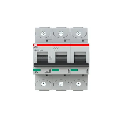 ABB S803C-C63 — 3-Pole MCB (DIN Rail) (image 2)