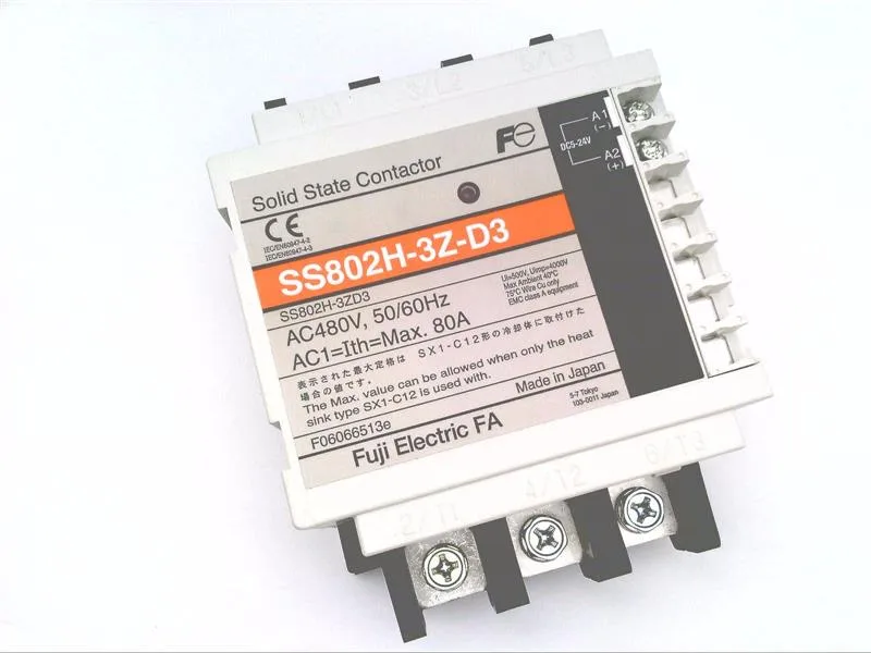 Fuji Electric SS802H-3Z-D3 — Overload Relays