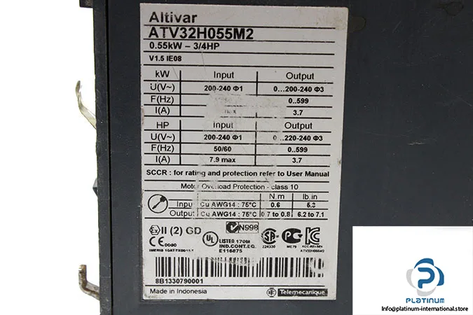 Schneider Electric ATV32H055M2 (image 3)