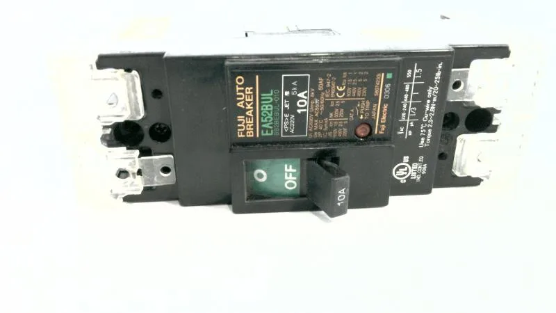 Fuji Electric EA52BUL/10 — Molded Case Circuit Breakers (MCCB) (image 2)