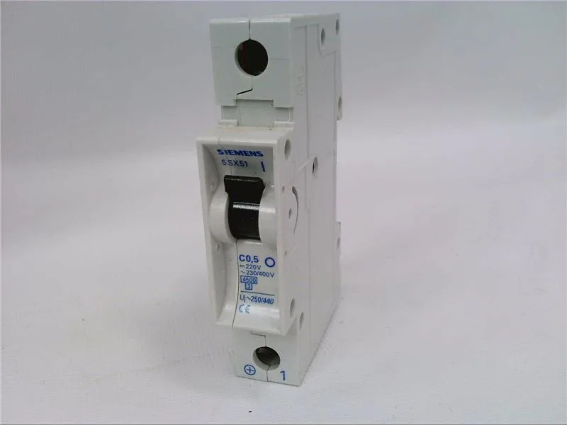 Siemens 5SX5105-7 — 1-Pole MCB (DIN Rail)