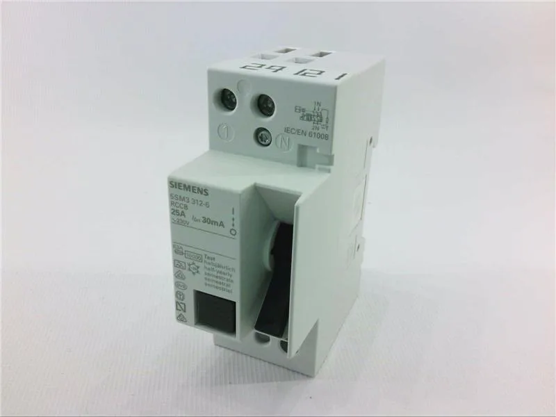 Siemens 5SM3312-6 — Residual Current Breakers (RCCB/RCBO)