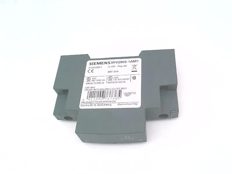 Siemens 3RV2902-1AM1 — Motor Protection Circuit Breakers (MPCB) (image 4)