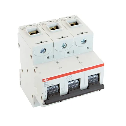 ABB S803S-D100 — 3-Pole MCB (DIN Rail)
