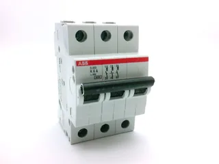 ABB S203-K6 — 3-Pole MCB (DIN Rail) (image 3)