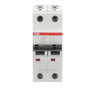 ABB ST202M-C6 — 2-Pole MCB (DIN Rail) (image 2)