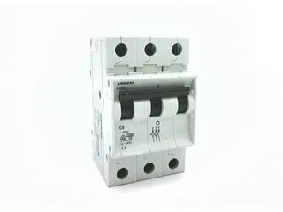Siemens 5SX4306-7 — 3-Pole MCB (DIN Rail) (image 2)