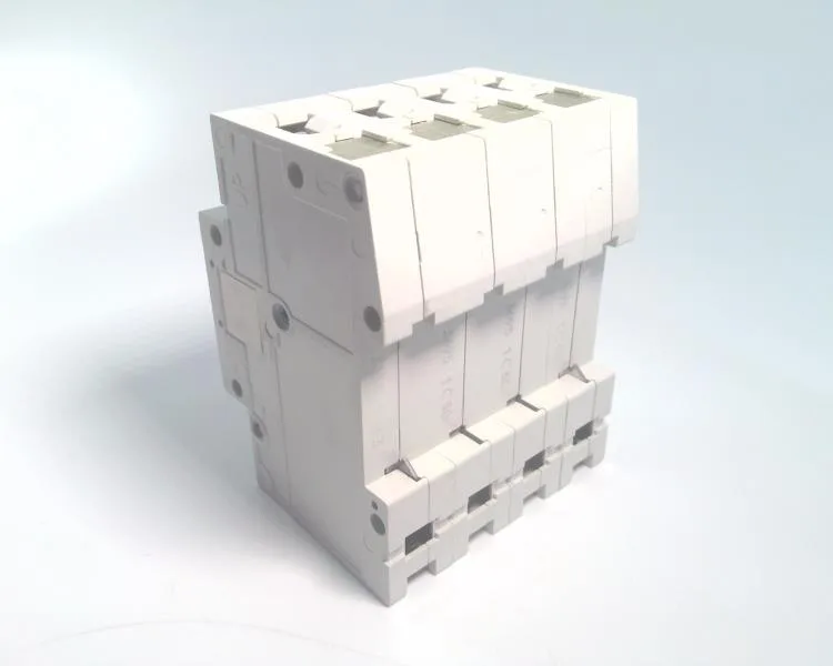 Siemens 5SX2650-7 — 4-Pole MCB (DIN Rail) (image 2)