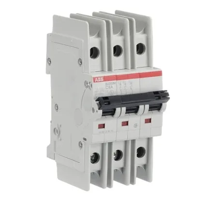 ABB SU203M-C8 — 3-Pole MCB (DIN Rail) (image 3)