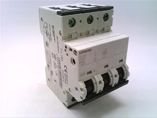 Siemens 5SY4350-8 — 3-Pole MCB (DIN Rail) (image 2)