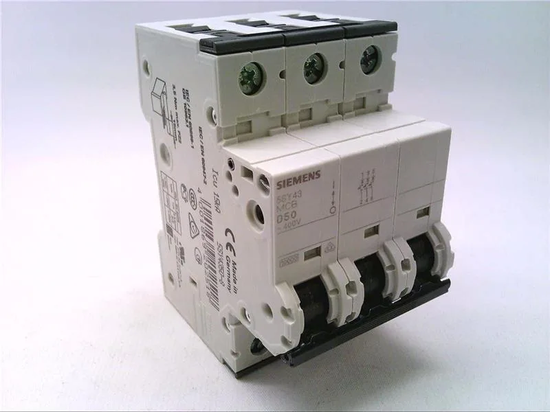 Siemens 5SY4350-8 — 3-Pole MCB (DIN Rail) (image 2)