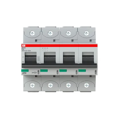 ABB S804S-D32 — 4-Pole MCB (DIN Rail) (image 2)