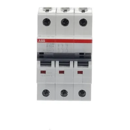 ABB ST203M-B50 — 3-Pole MCB (DIN Rail) (image 2)