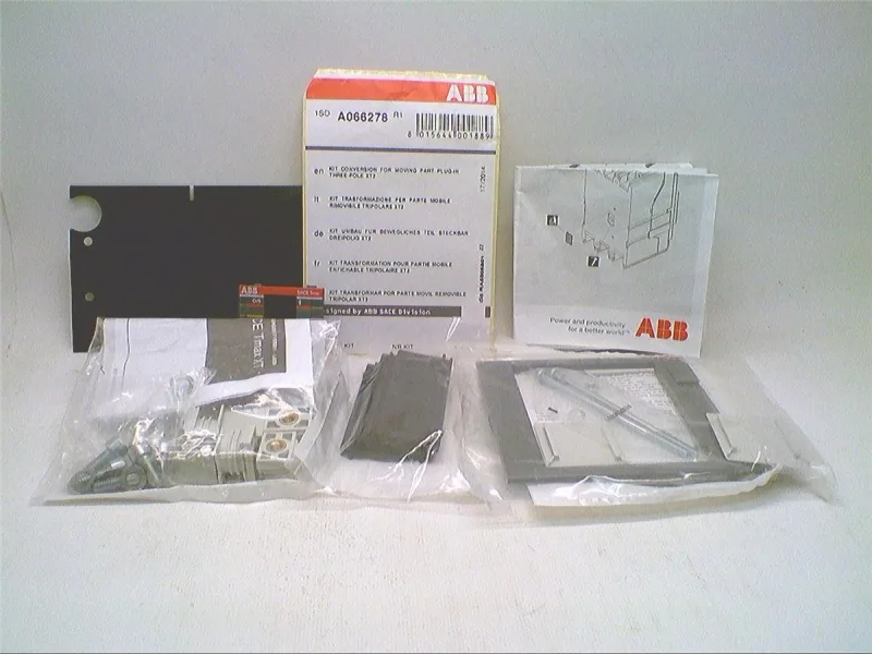 ABB 1SDA066278R1 — Molded Case Circuit Breakers (MCCB)