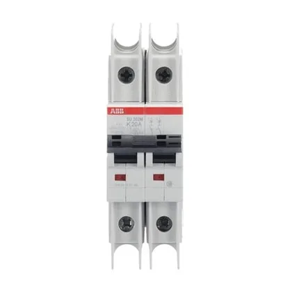 ABB SU202M-K20 — 2-Pole MCB (DIN Rail) (image 2)