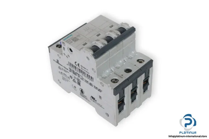Siemens 5SY6316-7 — 3-Pole MCB (DIN Rail) (image 5)