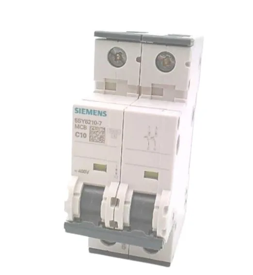 Siemens 5SY6210-7 — 2-Pole MCB (DIN Rail) (image 3)