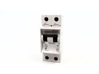 Siemens 5SX22C0,5 — 2-Pole MCB (DIN Rail)