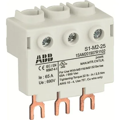 ABB S1-M2-25 — Motor Control Accessories (image 3)