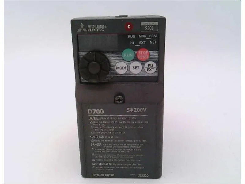 Mitsubishi Electric FR-D720-042-N6 — AC Drive (VFD) 240V (image 2)