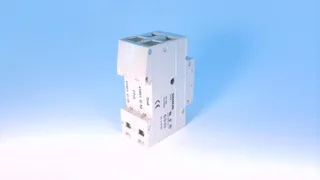 Siemens 5SX2210-7 — 2-Pole MCB (DIN Rail) (image 2)