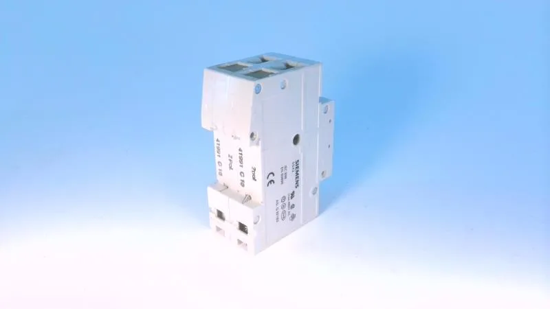 Siemens 5SX2210-7 — 2-Pole MCB (DIN Rail) (image 2)