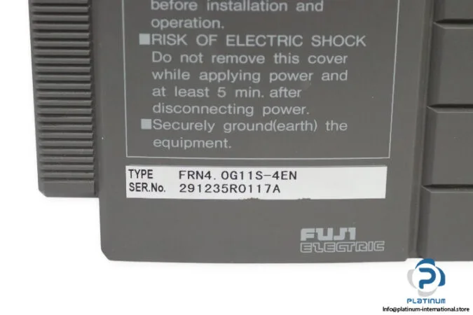 Fuji Electric FRN4 0G11S-4EN (image 4)