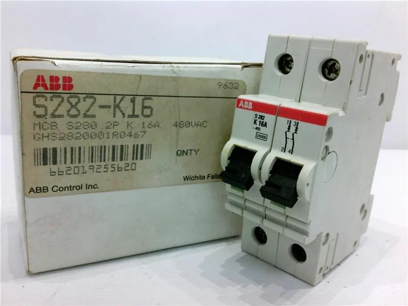 ABB S282-K16 — 2-Pole MCB (DIN Rail) (image 5)