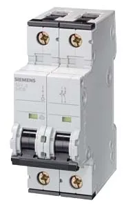 Siemens 5SY4203-7 — 2-Pole MCB (DIN Rail) (image 2)
