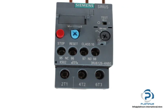Siemens 3RU6126-4NB0 — Overload Relays (image 3)