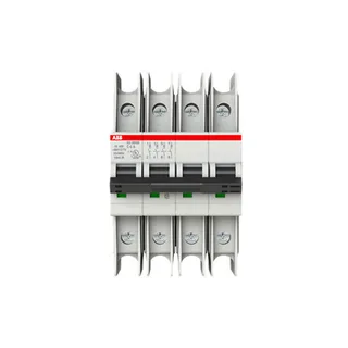 ABB SU204M-C6 — 4-Pole MCB (DIN Rail) (image 2)