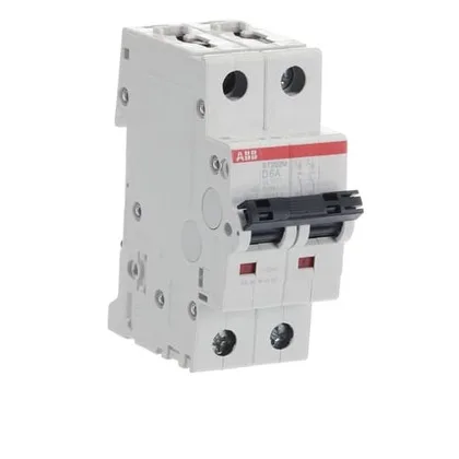 ABB ST202M-D6 — 2-Pole MCB (DIN Rail) (image 4)