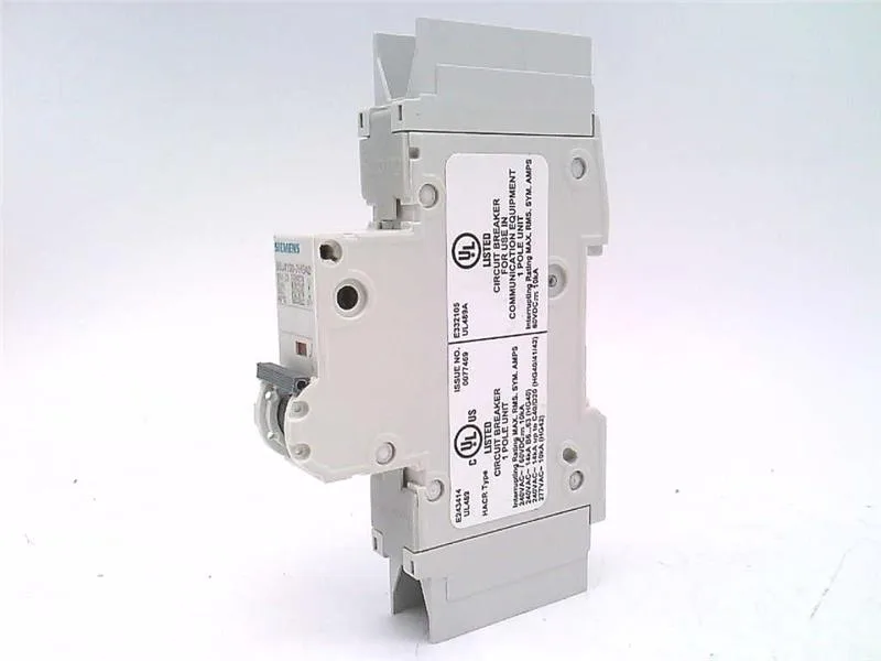 Siemens 5SJ4130-7HG42 — 1-Pole MCB (DIN Rail) (image 4)