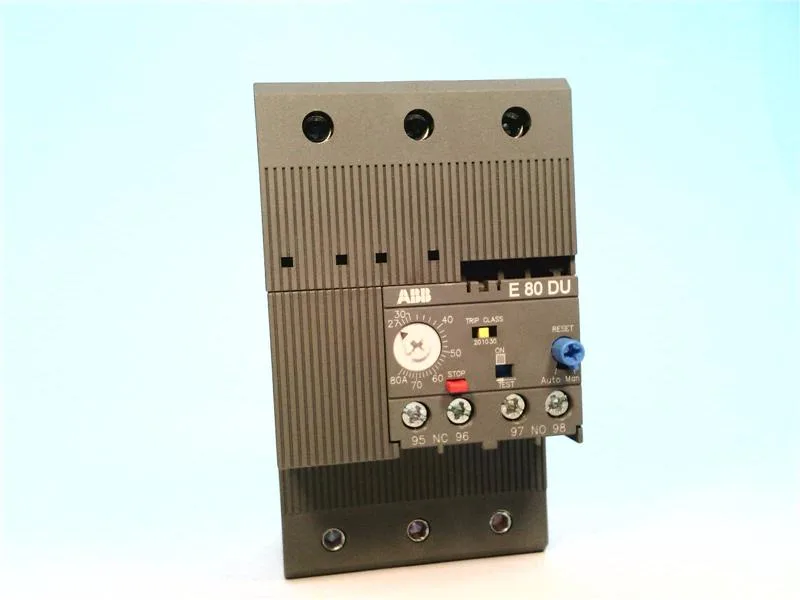 ABB E80DU80 — Overload Relays (image 2)