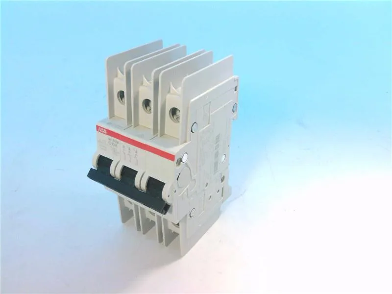 ABB SU203M-C10 — 3-Pole MCB (DIN Rail) (image 4)