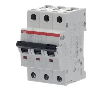 ABB ST203M-B50 — 3-Pole MCB (DIN Rail) (image 3)