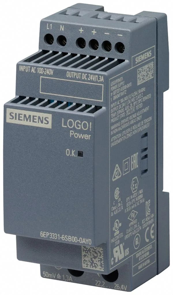 Siemens 6EP3331-6SB00-0AY0 — DIN Rail Power Supplies (image 2)