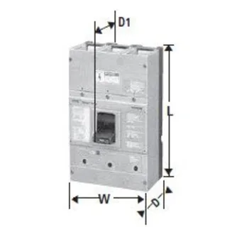 Siemens LXD63B600 — Molded Case Circuit Breakers (MCCB) (image 3)