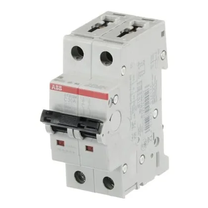 ABB ST202M-C30 — 2-Pole MCB (DIN Rail) (image 2)