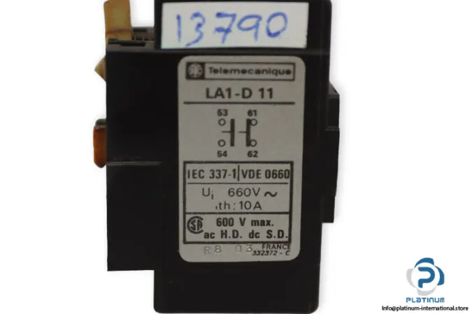 Schneider Electric LA1-D11 — Motor Control Accessories (image 4)
