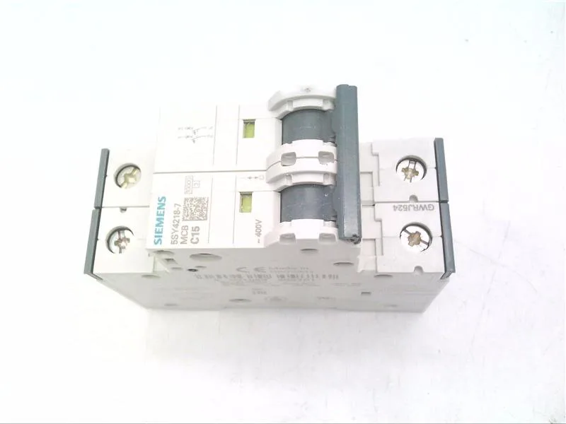 Siemens 5SY4218-7 — 2-Pole MCB (DIN Rail) (image 3)