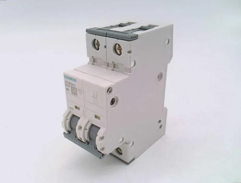 Siemens 5SY6206-6 — 2-Pole MCB (DIN Rail) (image 3)