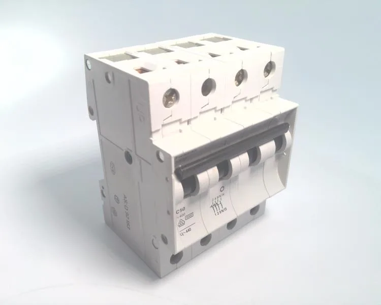 Siemens 5SX2650-7 — 4-Pole MCB (DIN Rail)