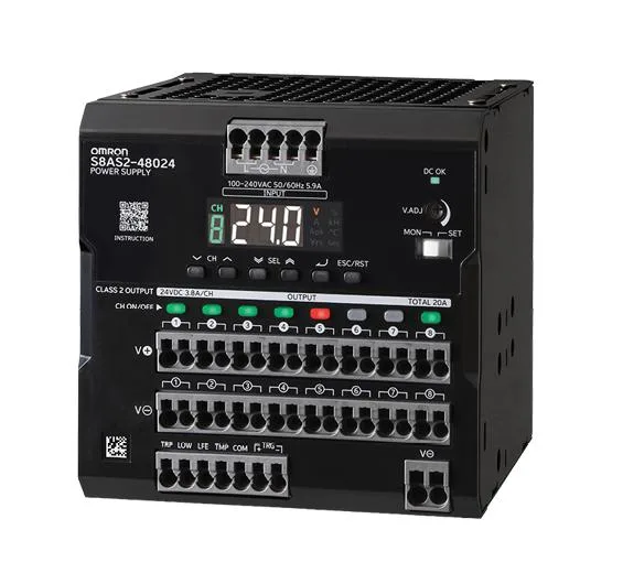 Omron S8AS2-48024-08SN — DIN Rail Power Supplies