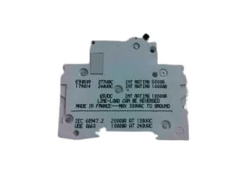 Schneider Electric C60N-1P-8A — 1-Pole MCB (DIN Rail) (image 2)