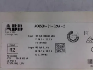 ABB ACQ580-01-024A-2 — AC Drives (VFD) (image 2)