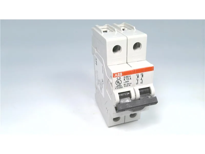 ABB S202U-K13A — 2-Pole MCB (DIN Rail) (image 3)