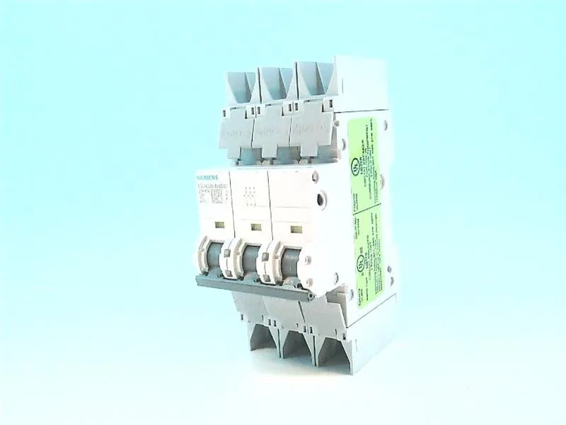 Siemens 5SJ4320-8HG42 — 3-Pole MCB (DIN Rail) (image 4)