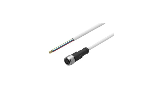 Festo NEBC-M12G8-E-2-N-B-LE8 — Cable Assemblies (Cord Sets)